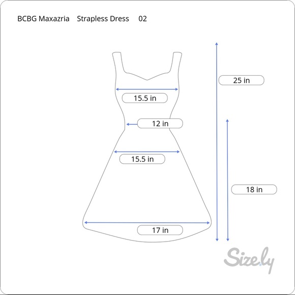 BCBG MAXAZRIA Strapless Dress - Picture 6 of 6